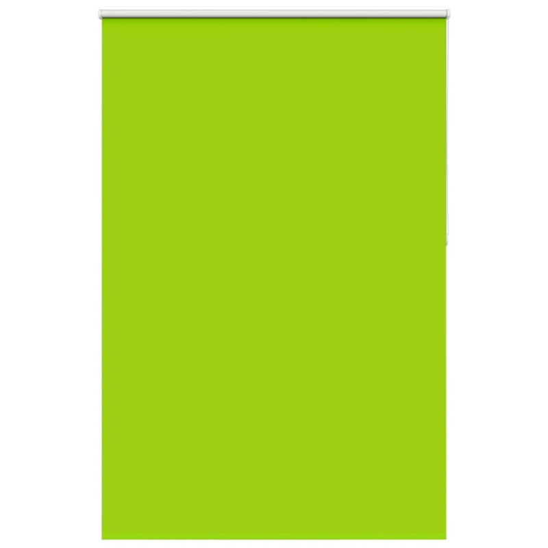 vidaXL Rullo žalūzija Blackout lapas zaļas 165x210cm Auduma platums