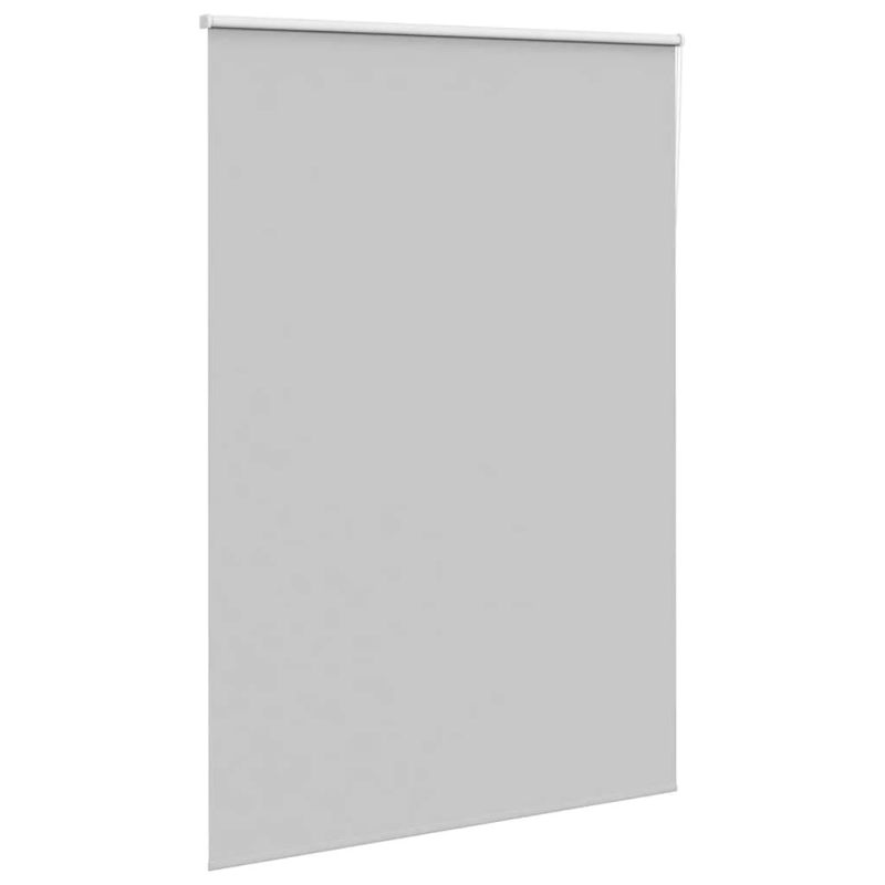 vidaXL Rullo žalūzija Blackout gaiši pelēks 150x210cm Auduma platums