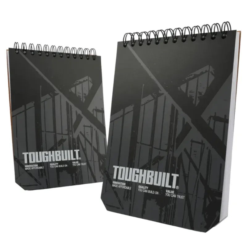 2x piezīmju blociņi ,lieli, ToughBuilt