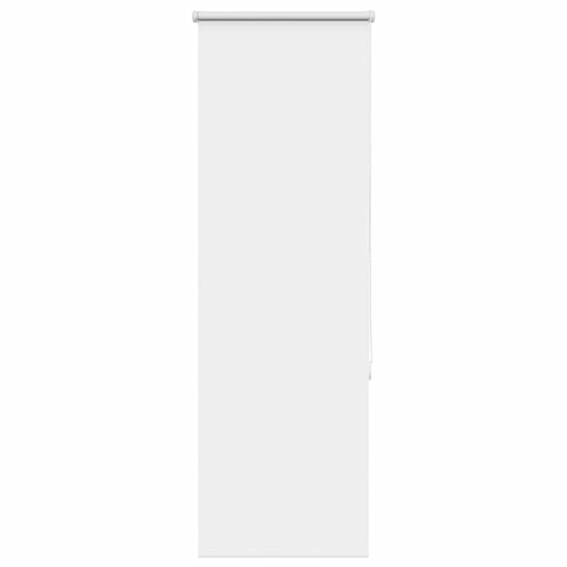 vidaXL rullo žalūzija balta 45x150 cm auduma platums 40,7cm poliesters