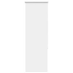 vidaXL rullo žalūzija balta 50x150 cm auduma platums 45,7cm poliesters