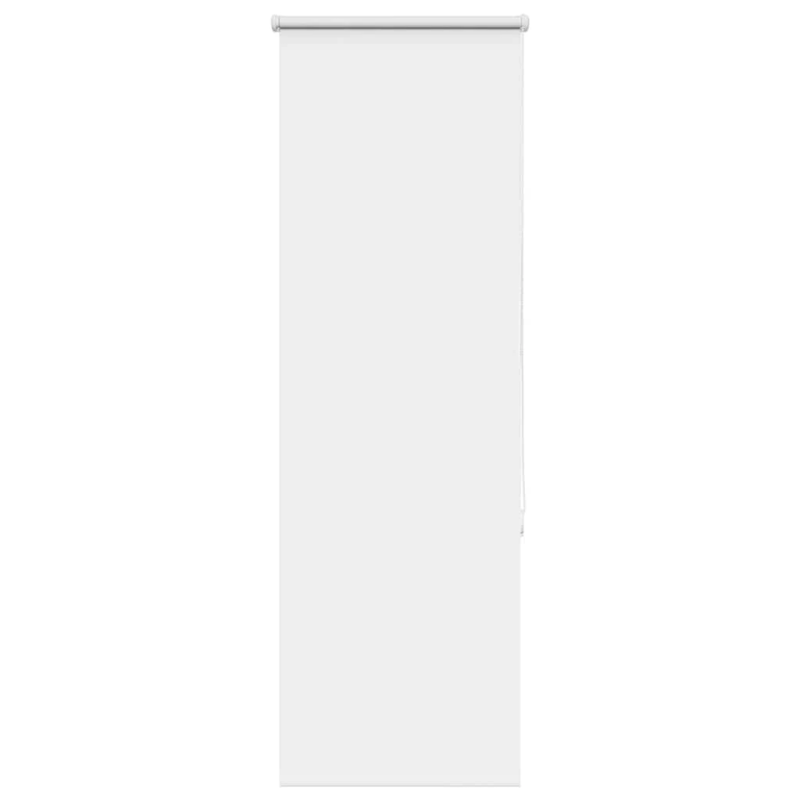 vidaXL rullo žalūzija balta 50x150 cm auduma platums 45,7cm poliesters