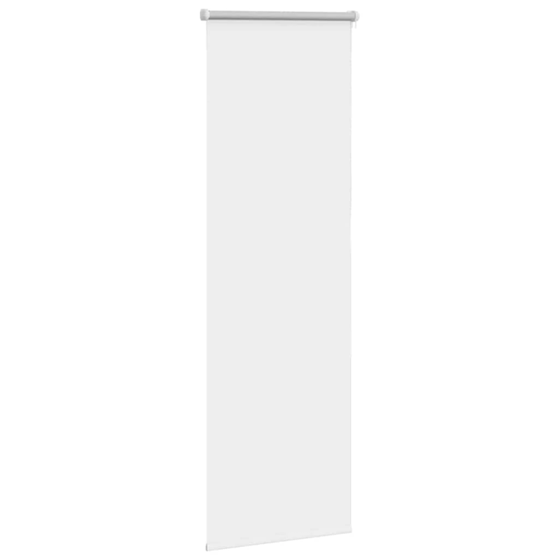 vidaXL rullo žalūzija balta 50x150 cm auduma platums 45,7cm poliesters