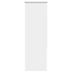 vidaXL rullo žalūzija balta 55x150 cm auduma platums 50,7cm poliesters