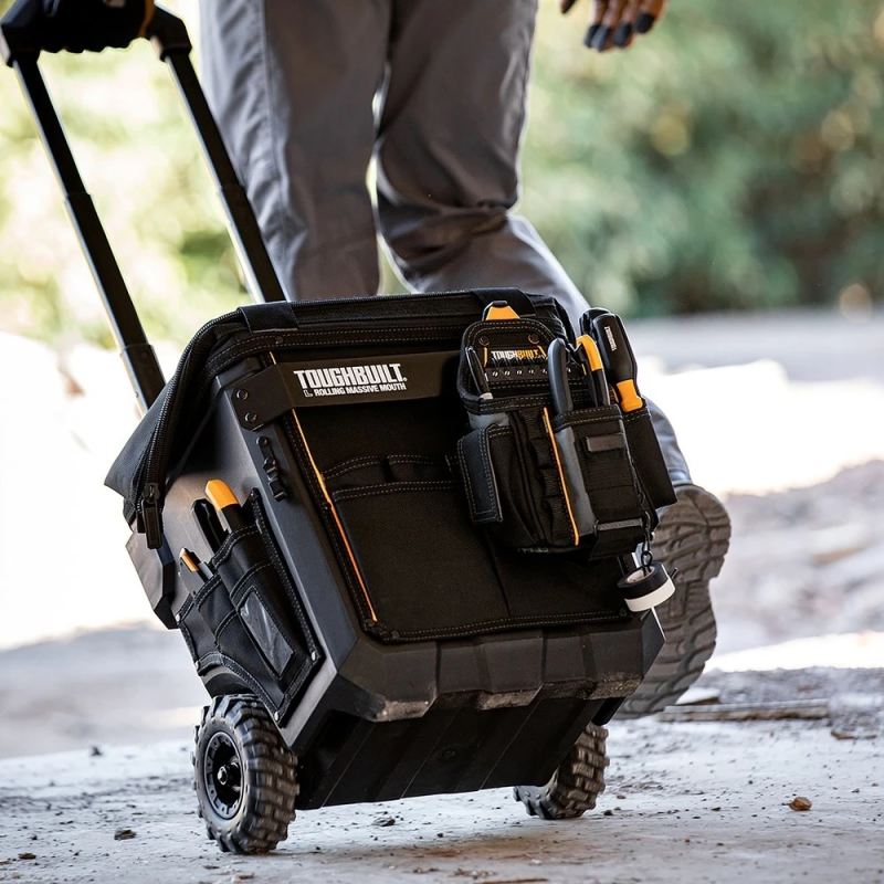 L izmēra cietā soma uz riteņiem 350mm ToughBuilt