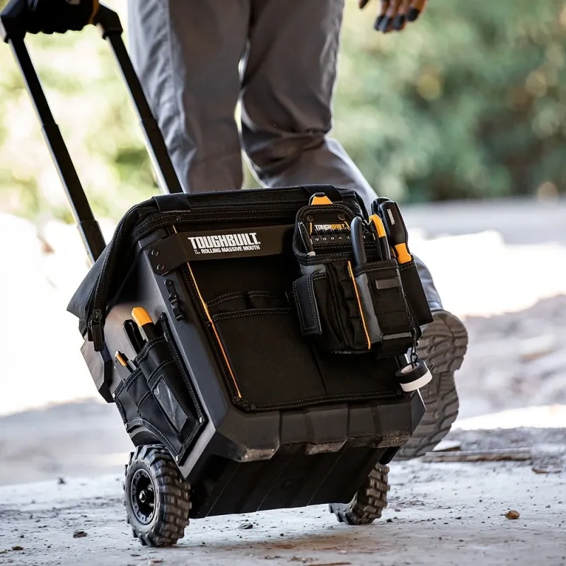 L izmēra cietā soma uz riteņiem 350mm ToughBuilt
