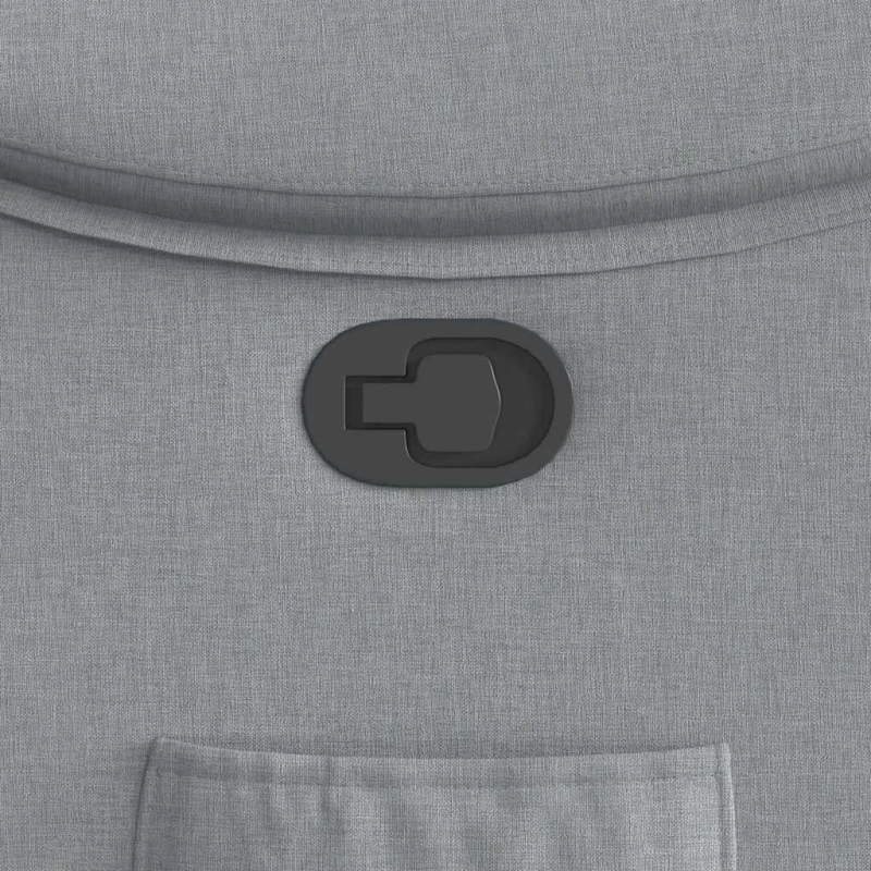 vidaXL atpūtas krēsls, atgāžams, gaiši pelēks audums