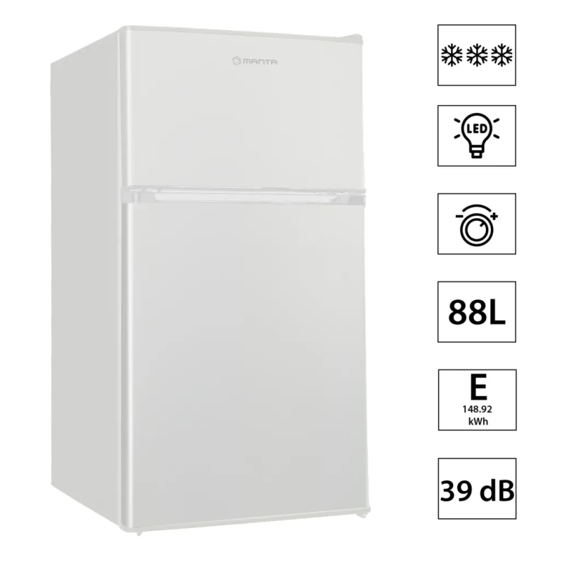 Manta MM545DWH Fridge 88L White