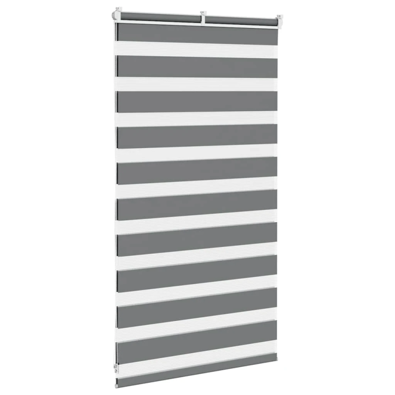 vidaXL žalūzijas zebra 80x100 cm auduma platums 75,9 cm poliesters