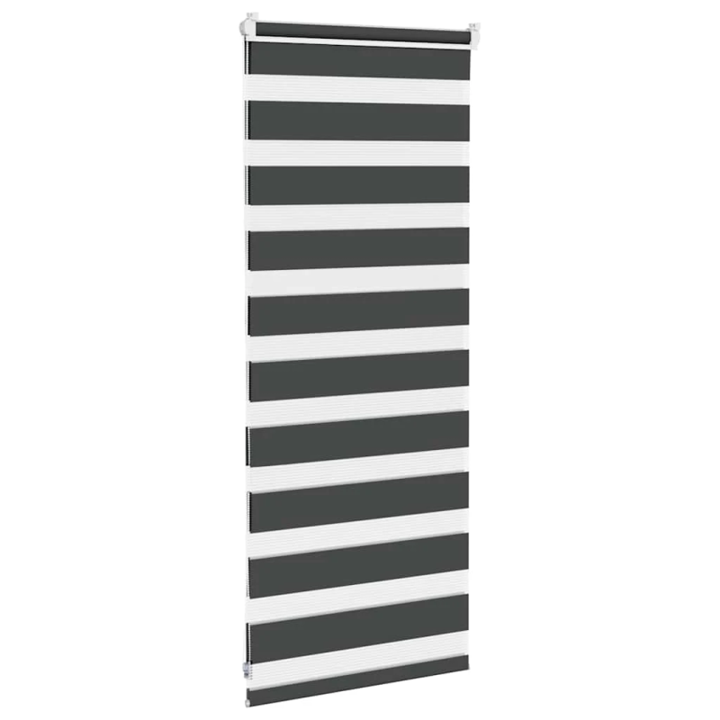 vidaXL žalūzijas zebra 65x100 cm auduma platums 60,9 cm poliesters