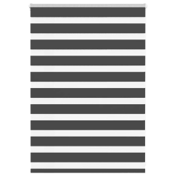 vidaXL žalūzijas zebra 110x100 cm auduma platums 105,9 cm poliesters