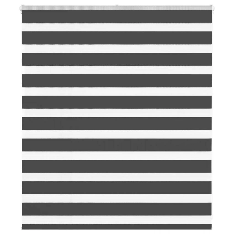 vidaXL žalūzijas zebra 125x100 cm auduma platums 120,9 cm poliesters