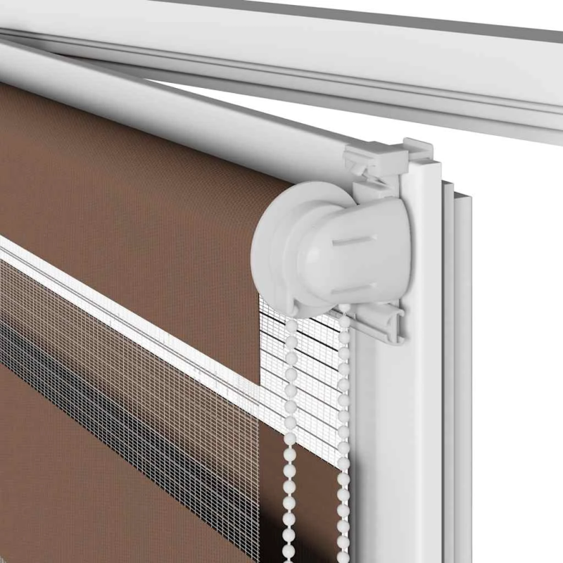 vidaXL žalūzijas zebra 90x150 cm auduma platums 85,9 cm poliesters