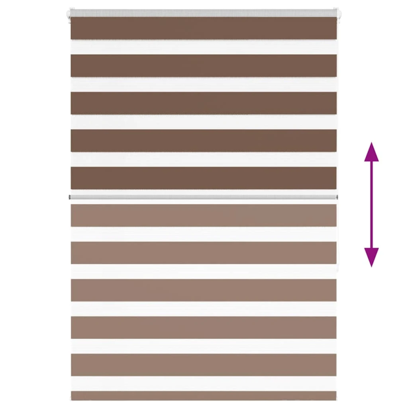 vidaXL žalūzijas zebra 105x150 cm auduma platums 100,9 cm poliesters