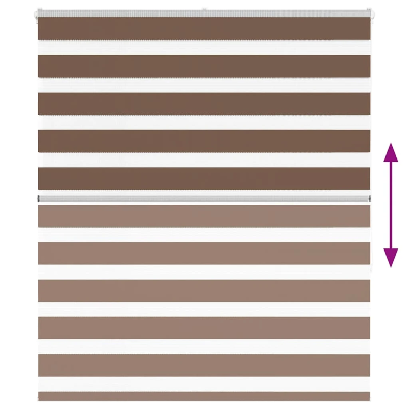 vidaXL žalūzijas zebra 120x150 cm auduma platums 115,9 cm poliesters