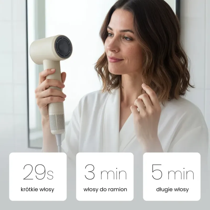 Lovio LVHD001PK Hair Dryer With Ionization AirFlow