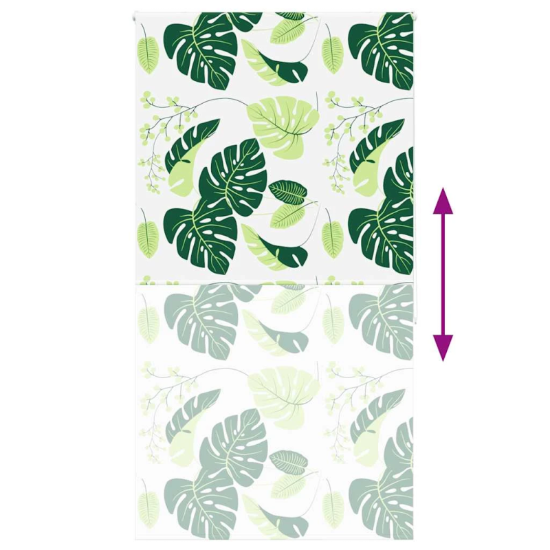 vidaXL rullo žalūzija dušai, 140x240 cm, auduma platums 136 cm