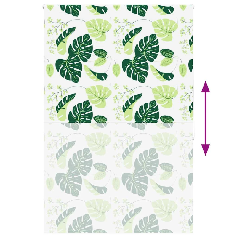 vidaXL rullo žalūzija dušai, 150x240 cm, auduma platums 146 cm