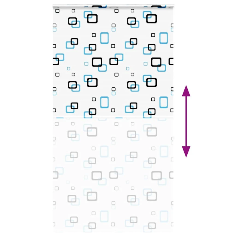 vidaXL rullo žalūzija dušai kaseti, 120x240 cm, auduma platums 116 cm