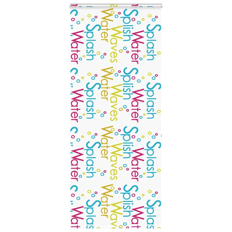 vidaXL rullo žalūzija dušai kaseti, 90x240 cm, auduma platums 86 cm