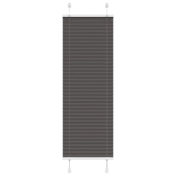 vidaXL kroku žalūzija melna 40x150 cm auduma platums 39,4 cm