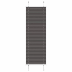 vidaXL kroku žalūzija melna 50x150 cm auduma platums 49,4 cm