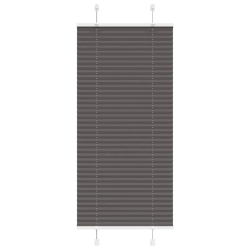 vidaXL kroku žalūzija melna 65x150 cm auduma platums 64,4 cm