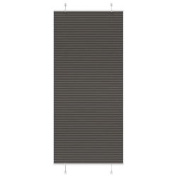 vidaXL kroku žalūzija melna 95x200 cm auduma platums 94,4 cm