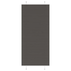 vidaXL kroku žalūzija melna 100x200 cm auduma platums 99,4 cm