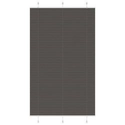 vidaXL kroku žalūzija melna 120x200 cm auduma platums 119,4 cm