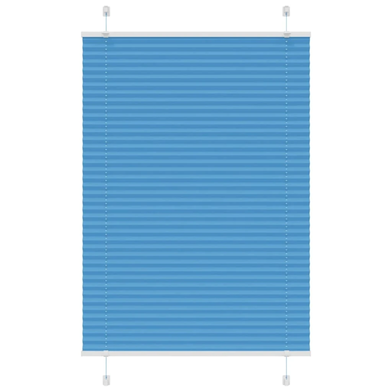 vidaXL kroku žalūzija zila 90x150 cm auduma platums 89,4 cm