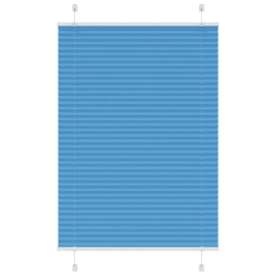 vidaXL kroku žalūzija zila 95x150 cm auduma platums 94,4 cm
