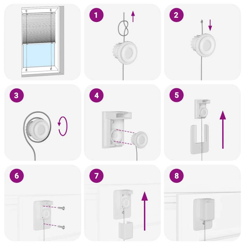 vidaXL kroku žalūzija gaiši pelēka 65x150 cm auduma platums 64,4 cm