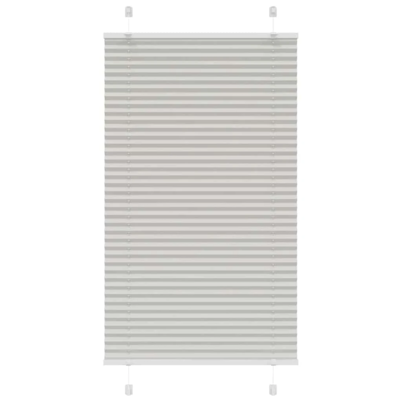 vidaXL kroku žalūzija gaiši pelēka 70x150 cm auduma platums 69,4 cm