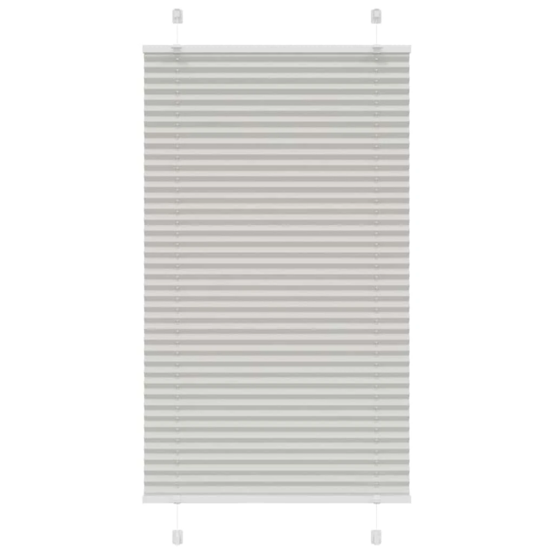 vidaXL kroku žalūzija gaiši pelēka 80x150 cm auduma platums 79,4 cm