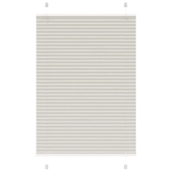 vidaXL kroku žalūzija gaiši pelēka 85x150 cm auduma platums 84,4 cm