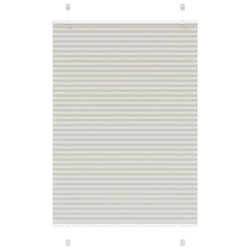 vidaXL kroku žalūzija gaiši pelēka 95x150 cm auduma platums 94,4 cm