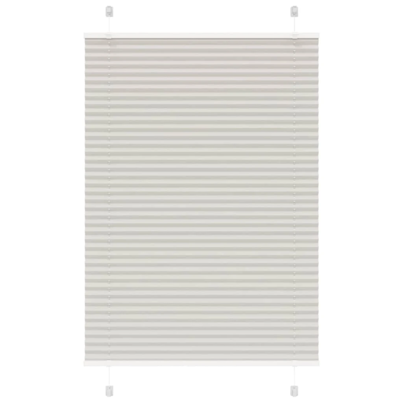 vidaXL kroku žalūzija gaiši pelēka 95x150 cm auduma platums 94,4 cm