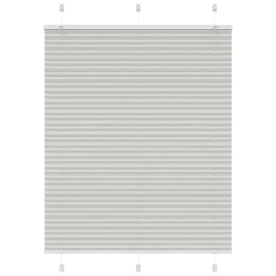 vidaXL kroku žalūzija gaiši pelēka 110x150 cm auduma platums 109,4 cm