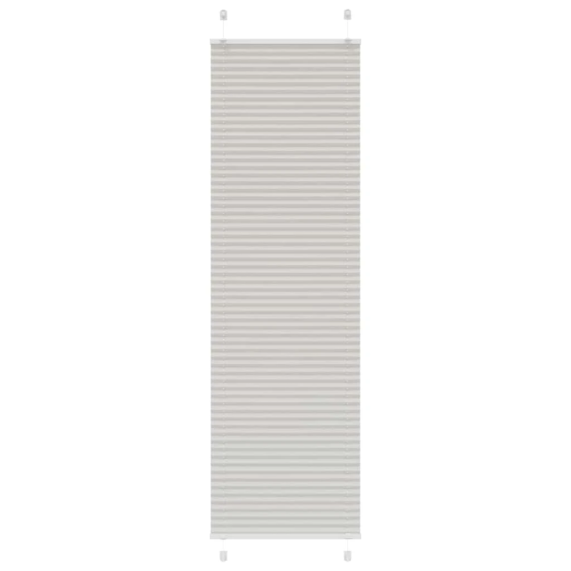 vidaXL kroku žalūzija gaiši pelēka 65x200 cm auduma platums 64,4 cm