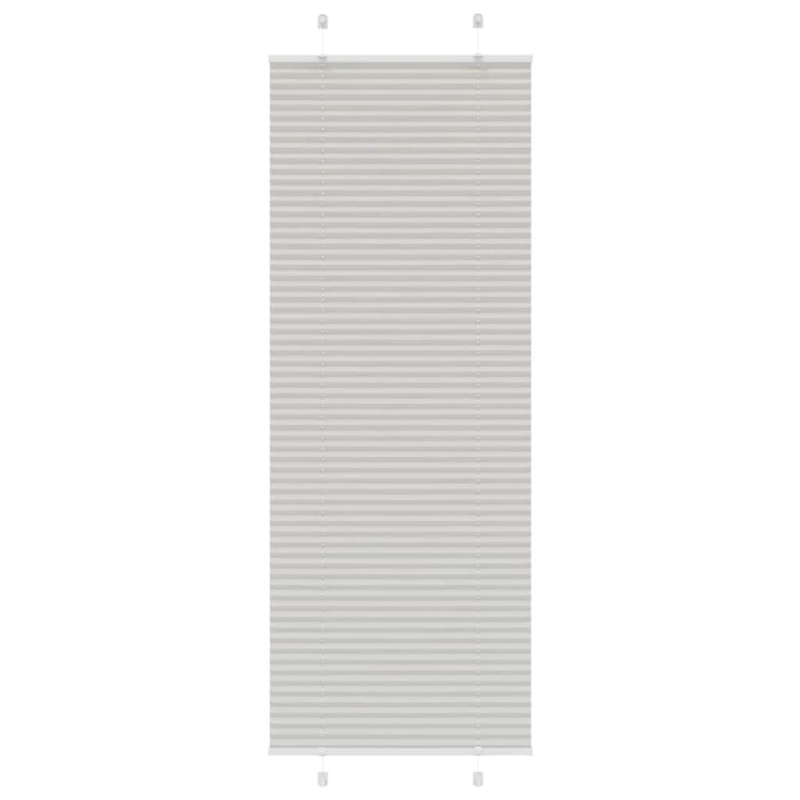 vidaXL kroku žalūzija gaiši pelēka 70x200 cm auduma platums 69,4 cm