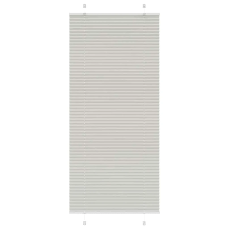 vidaXL kroku žalūzija gaiši pelēka 95x200 cm auduma platums 94,4 cm