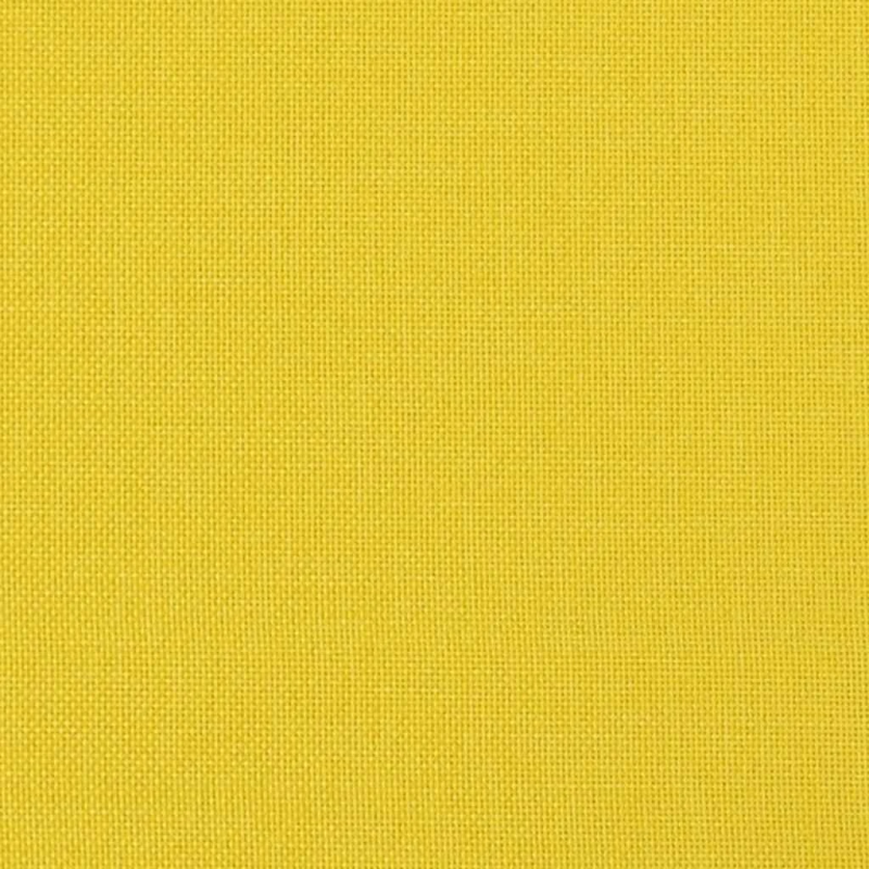 vidaXL atpūtas krēsls, gaiši dzeltens audums