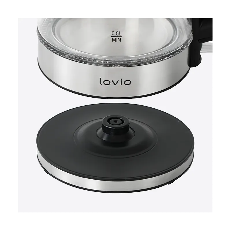 Lovio LVGEK001 Glass Electric Kettle