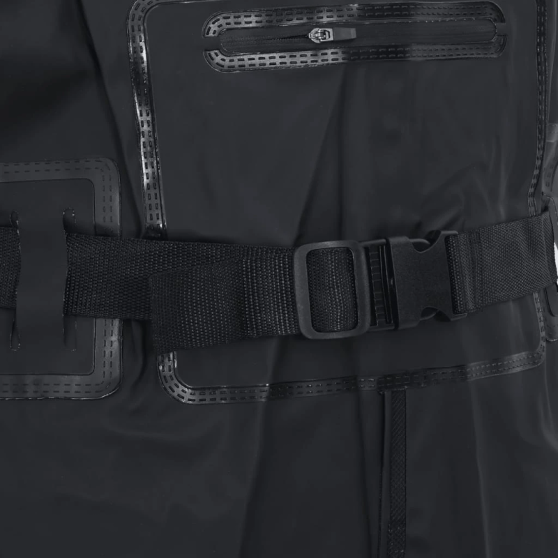 vidaXL bridējputni ar zābakiem un jostu, melna 39. izmērs