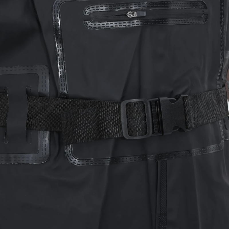 vidaXL bridējputni ar zābakiem un jostu, melna 40. izmērs