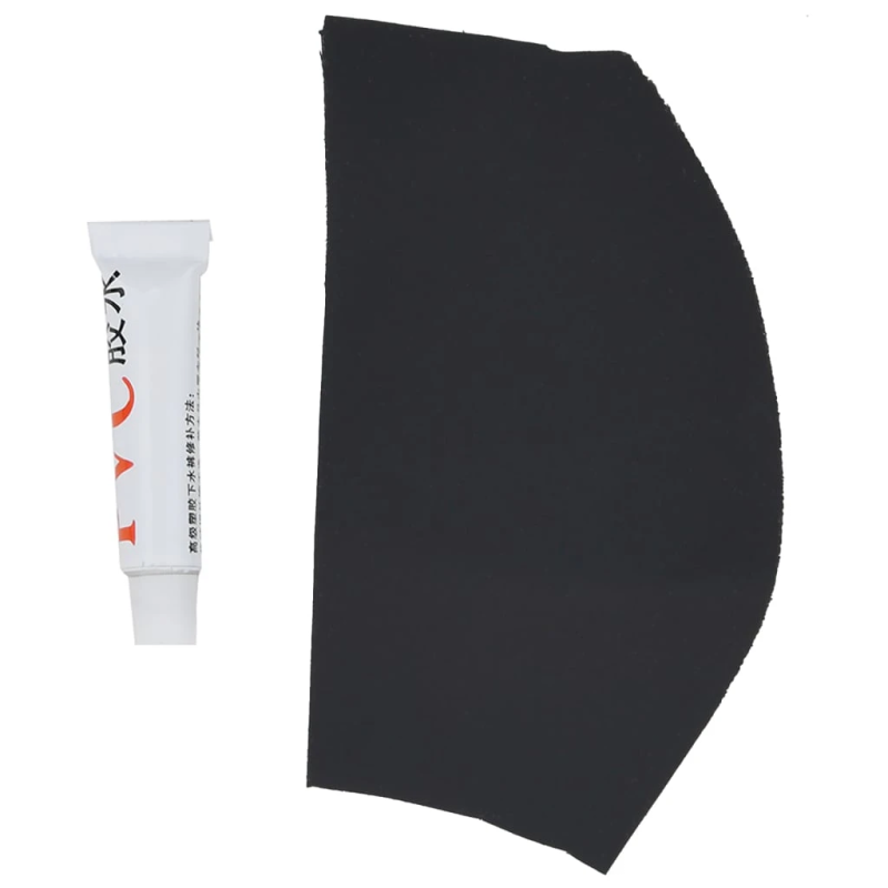 vidaXL bridējputni ar zābakiem un jostu, melna 43. izmērs