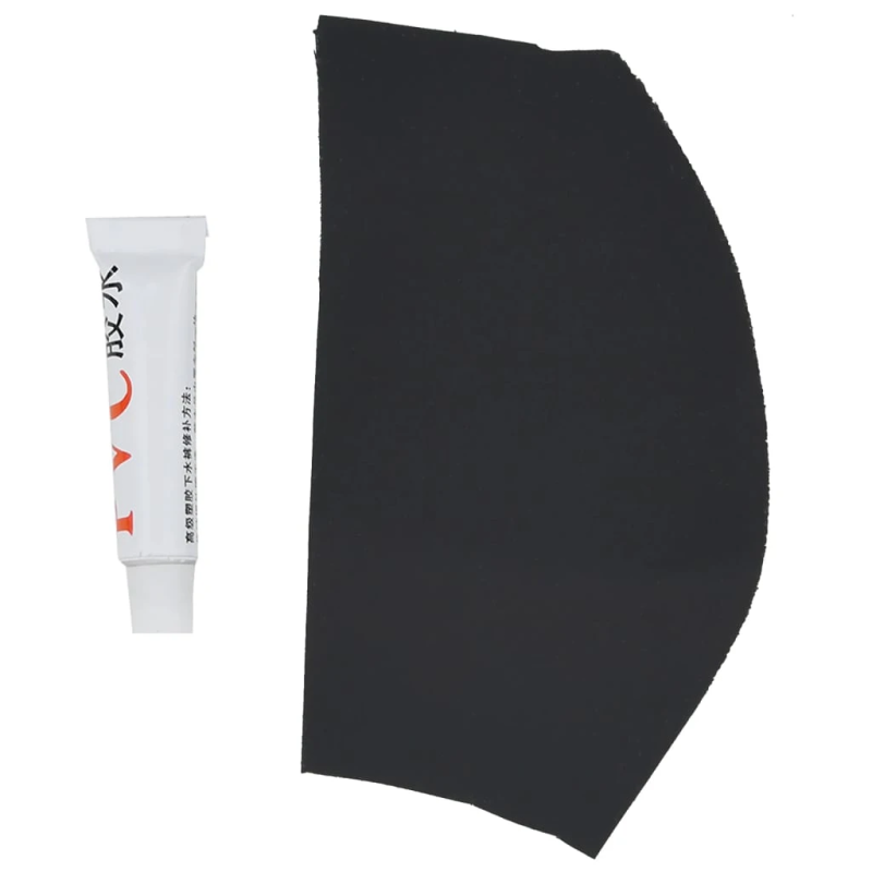 vidaXL bridējputni ar zābakiem un jostu, melna 46. izmērs