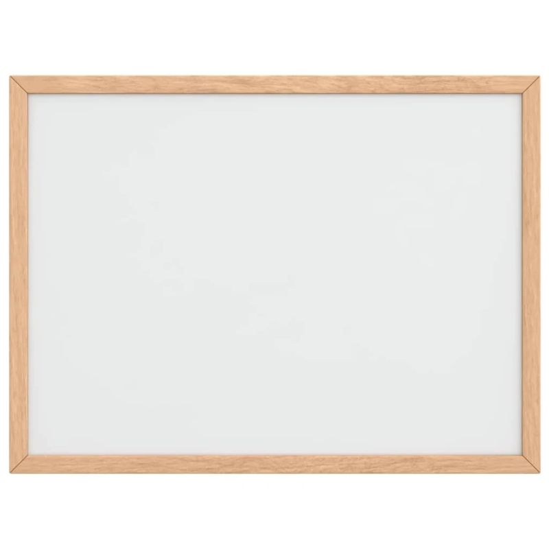 vidaXL Magnētiskā tāfele ar masīvkoka priedes rāmi 40x30 cm