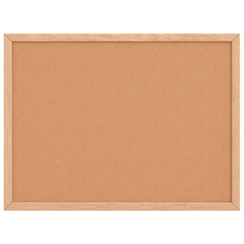 vidaXL Korķa dēlis ar masīvkoka priedes rāmi 40x30 cm